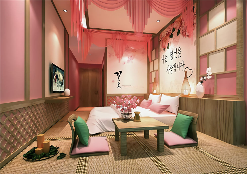 LOVE情侶主題酒店裝修設(shè)計