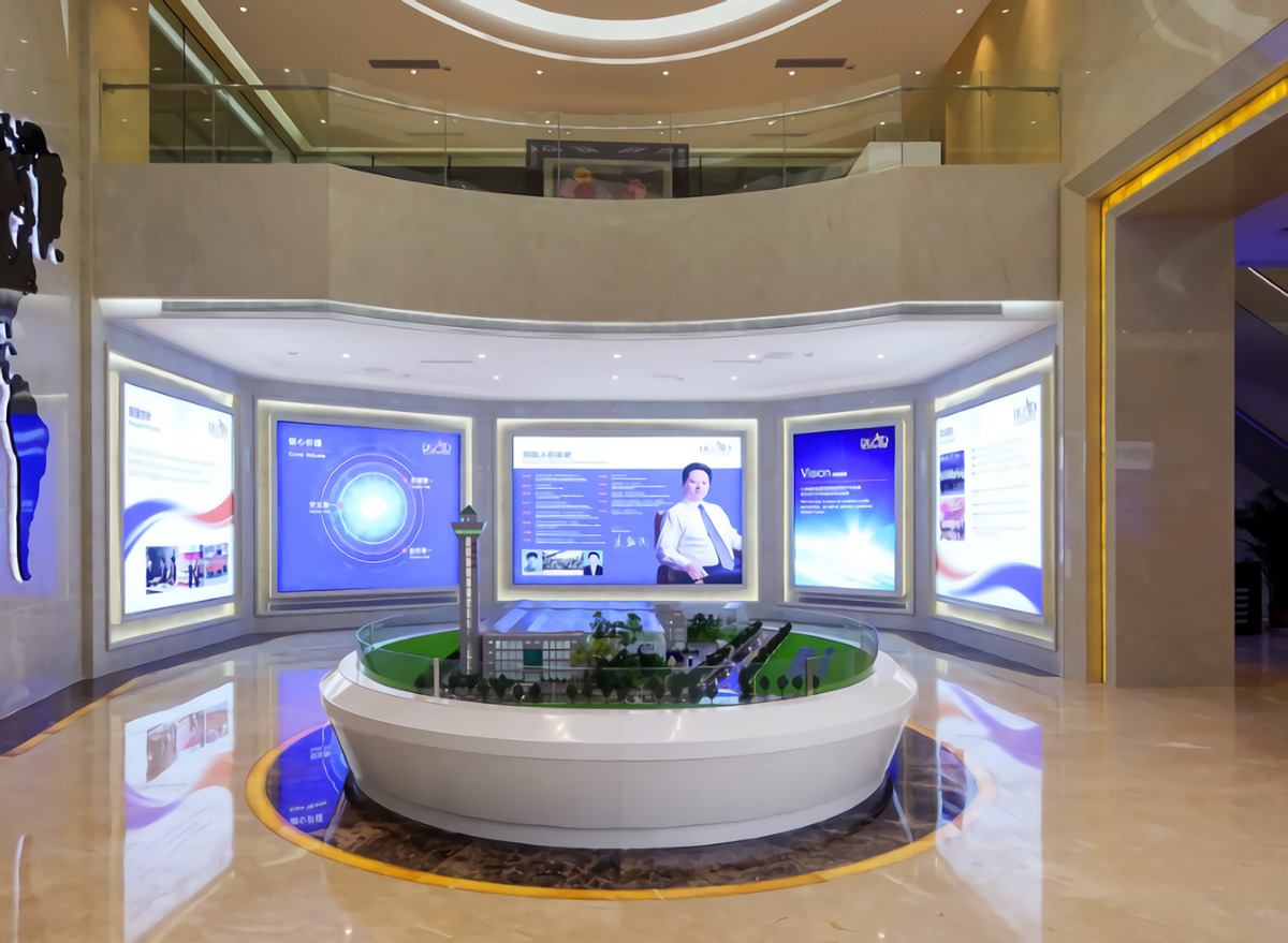 鄭州德奧電梯展廳裝修公司設(shè)計案例