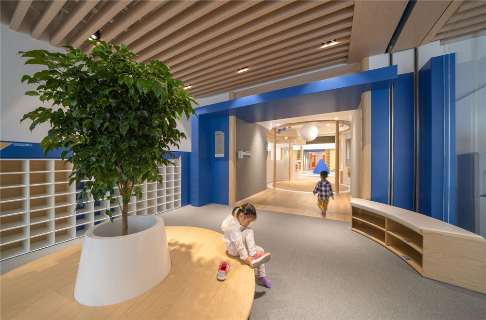 鄭州本尼國際幼稚園裝修設(shè)計實景圖