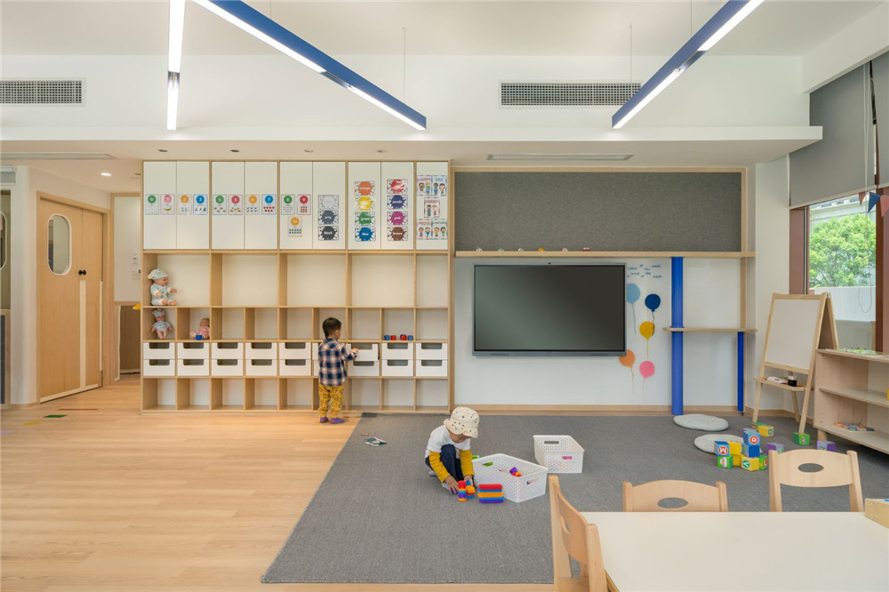 鄭州本尼國際幼稚園裝修設(shè)計實景圖