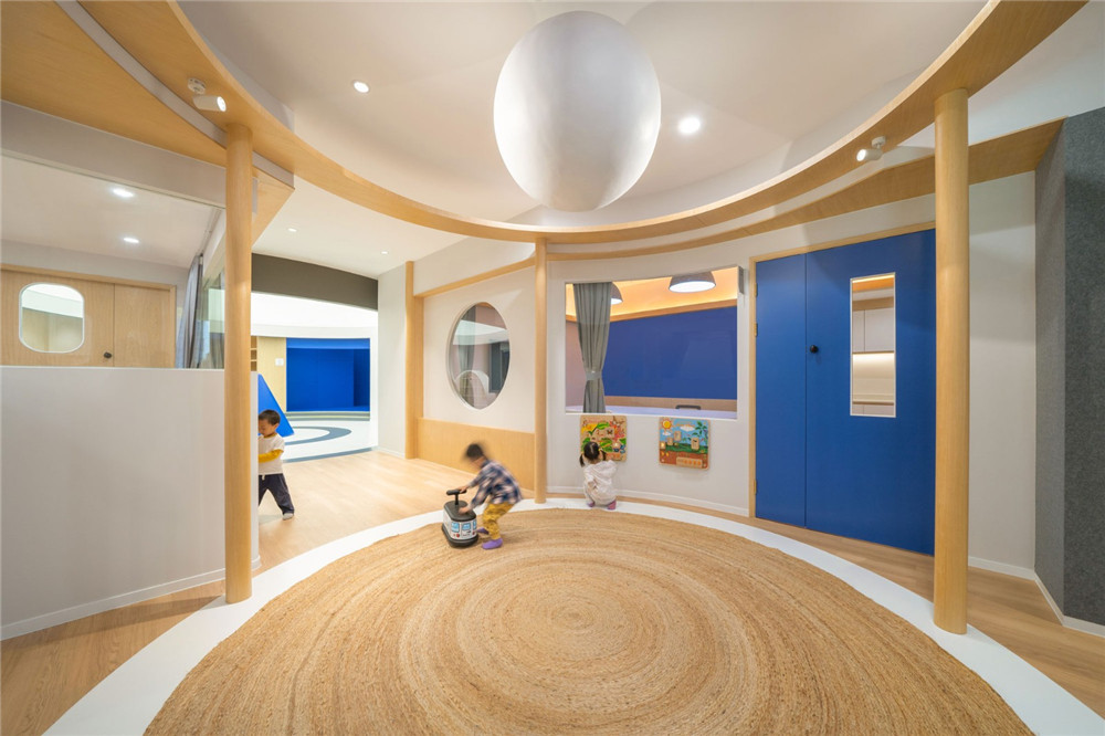 鄭州本尼國際幼稚園裝修設(shè)計實景圖