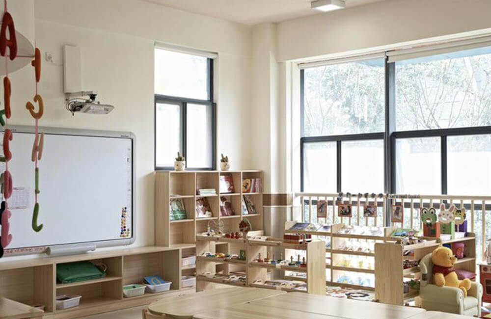 鄭州雙語幼兒園設(shè)計公司裝修案例