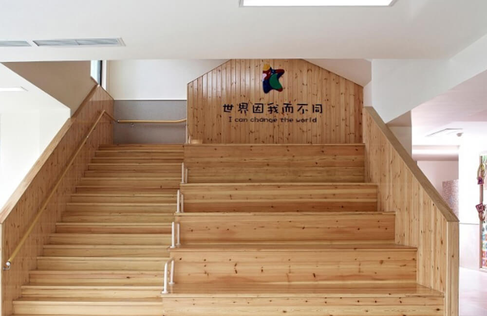 鄭州雙語幼兒園設(shè)計公司裝修案例