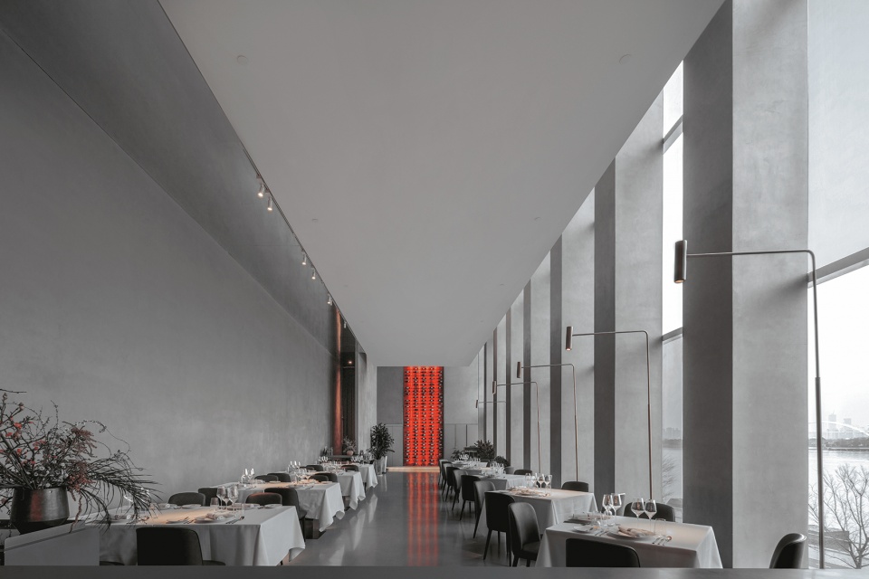 鄭州餐廳設(shè)計公司西岸美術(shù)館餐廳裝修案例(圖6)
