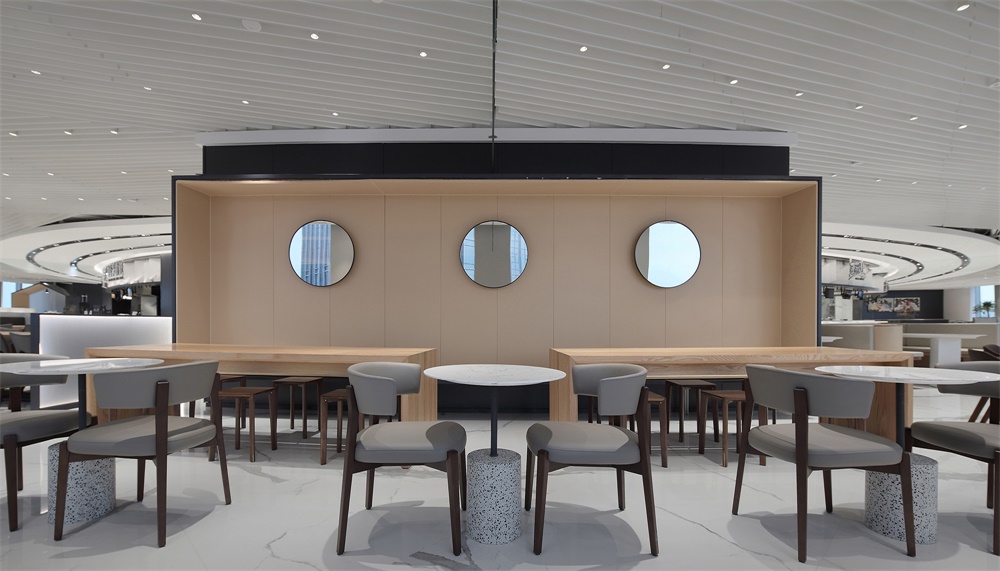 鄭州員工餐廳設(shè)計公司OPPO“春筍”餐廳裝修案例(圖13)
