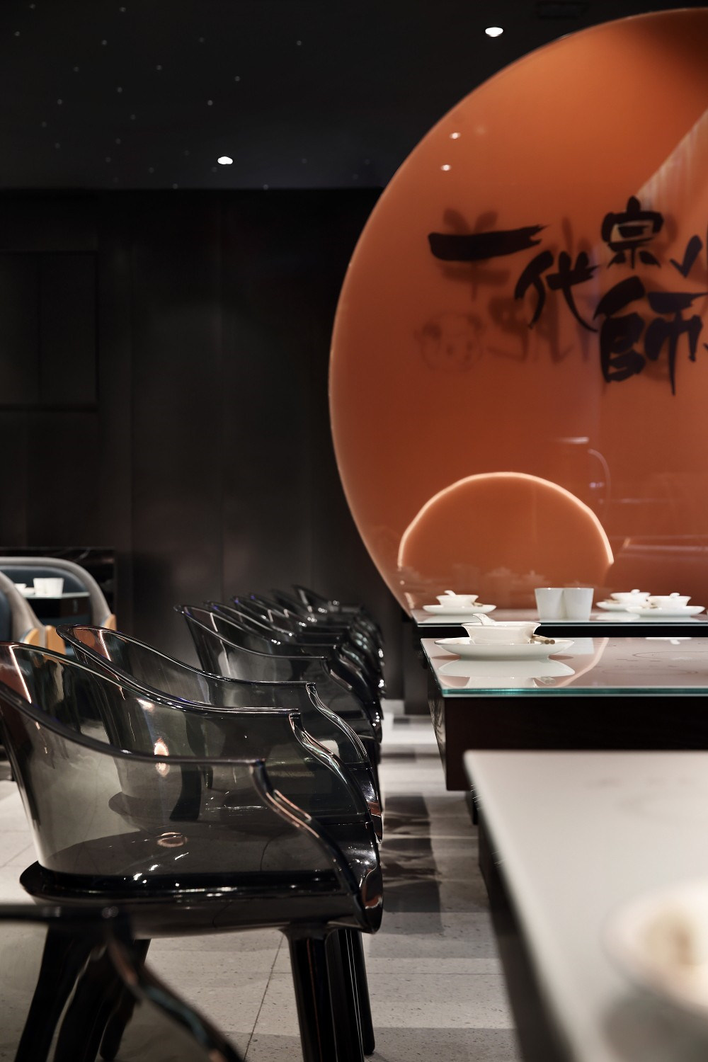 鄭州火鍋店設(shè)計推薦小肥羊特色火鍋店裝修實景圖(圖7)