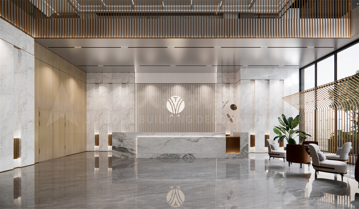 周口太康智能鍋爐中心辦公樓設計-金博大建筑裝飾集團