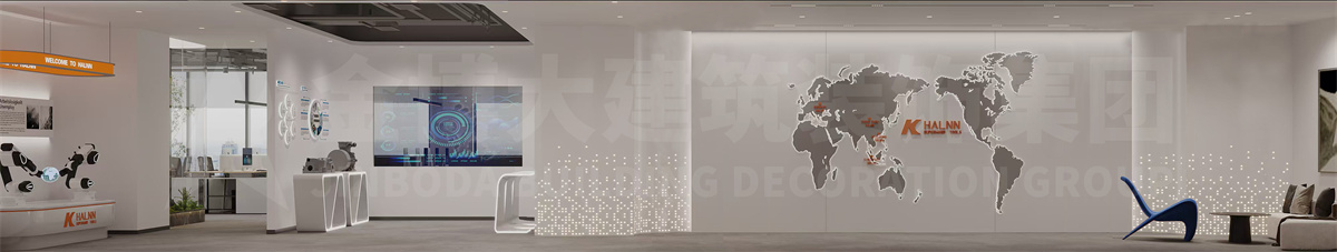 鄭州華菱超硬材料辦公室裝修設計
