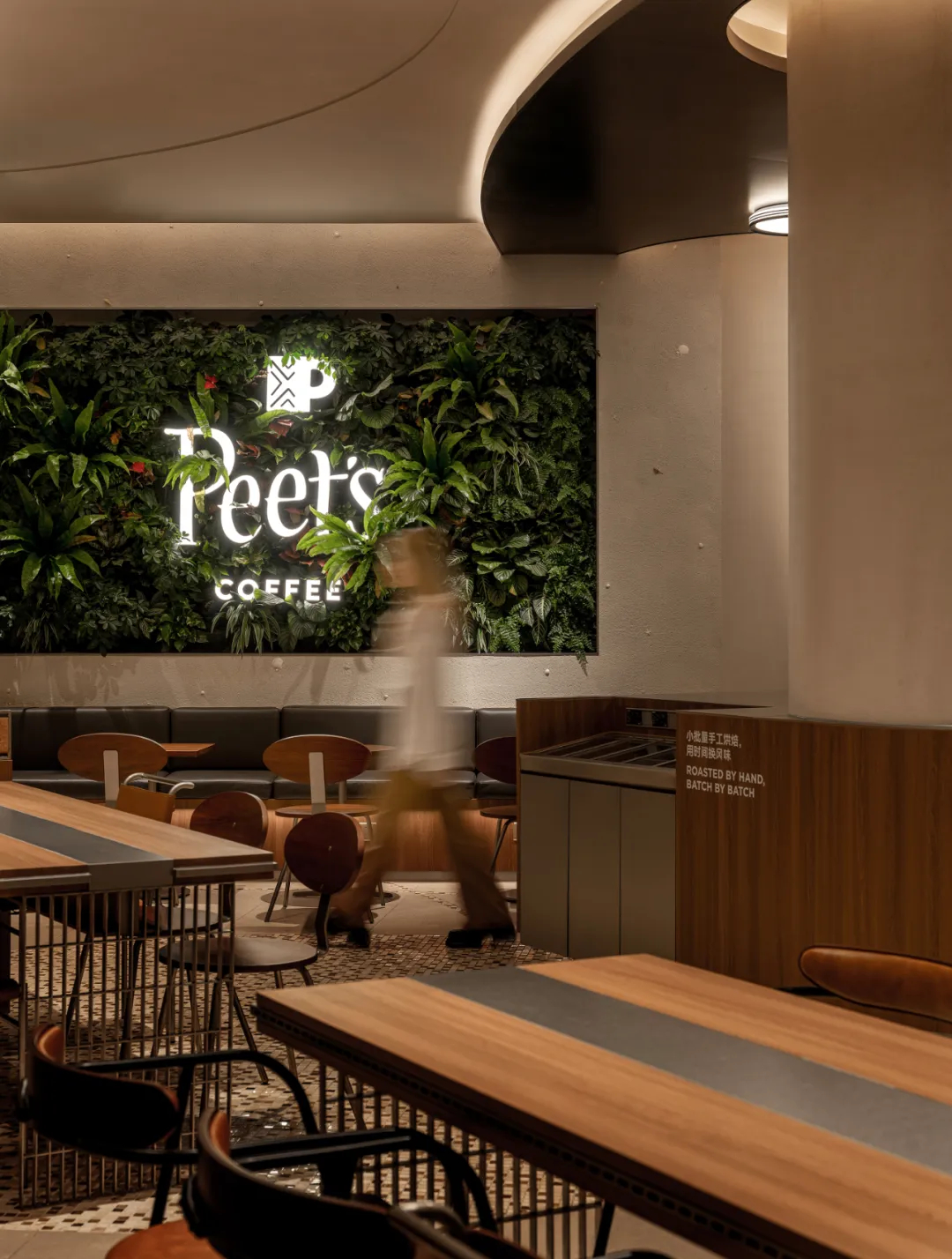 海港文化復(fù)古風(fēng)情  Peets皮爺咖啡店裝修設(shè)計(jì)(圖7)
