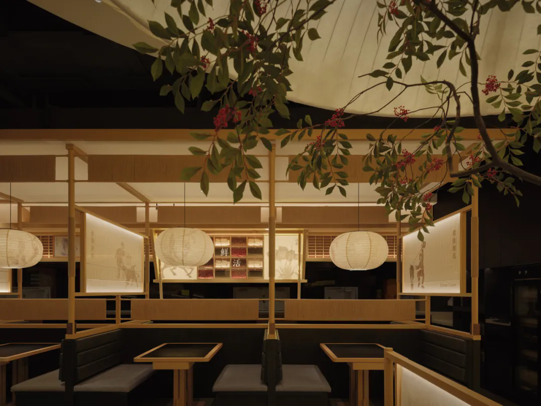 鄭州金博大推薦太二·酸菜魚5.0版餐飲門店裝修設計(圖7)